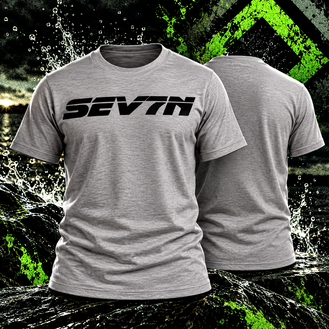 SEV7N BLOODLINE TEE / GRAY