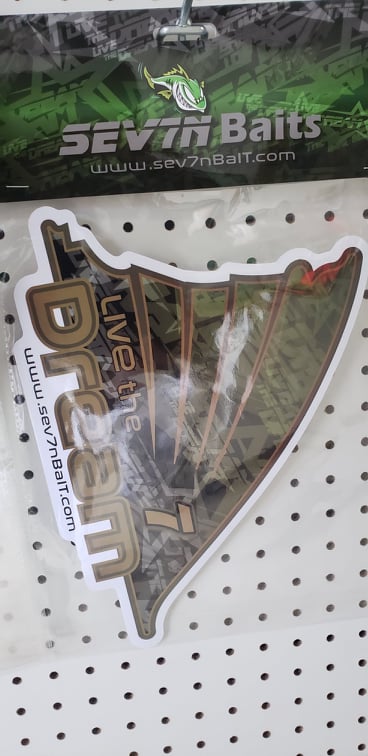 Red Tail 12'' Sticker