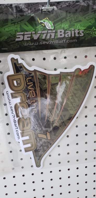 Red Tail 6'' Sticker